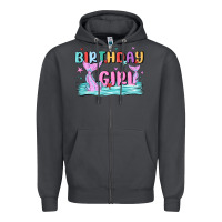 Smoke birthday girl Zipper Hoodie - MaliasSmallBusiness