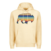 Pina Colada Aztec Bison Silhouette Premium Hoodie - Bettercallsaul