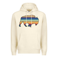 Sandshell Aztec Bison Silhouette Premium Hoodie - Bettercallsaul