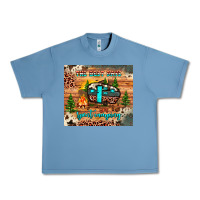 Pebble Blue the best days are spent camping Urban Heavy Tee - JahusDesignShop
