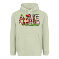 Matcha love christmas deer Heavyweight Hoodie - MaliasSmallBusiness