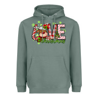 Sage love christmas deer Heavyweight Hoodie - MaliasSmallBusiness