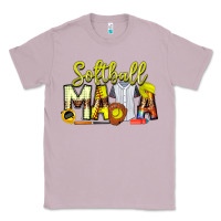 Lilac Softball Mama Classic Tee - CowhideDigitalArt
