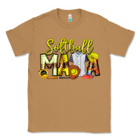 Toasted Coconut Softball Mama Classic Tee - CowhideDigitalArt