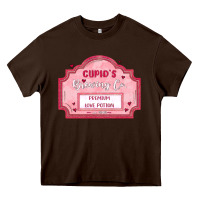 Chocolate Brown cupid's brewing company Heavy Core Tee - MaliasSmallBusiness
