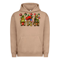 Pigment Burro Christmas Army Gnomes 4th of july Urban Hoodie - HowdyJamesFarm