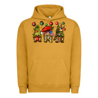 Pigment Peanut Butter Christmas Army Gnomes 4th of july Urban Hoodie - HowdyJamesFarm