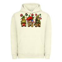 Pigment Pistachio Christmas Army Gnomes 4th of july Urban Hoodie - HowdyJamesFarm