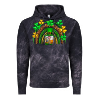 Cloud Black St. Patrick's Day gnome rainbow Vintage Hoodie - Neo Western