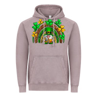 St. Patrick's Day Gnome Rainbow Vintage Hoodie | Teevron