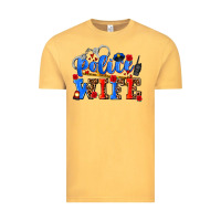 Vintage Mustard police wife Vintage Tee - AdoDesignShop