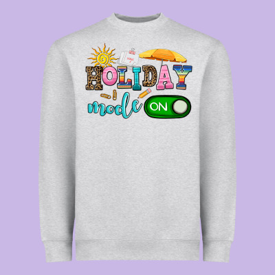 Holiday Mode On Heavyweight Sweatshirt Designed By Adodesignshop