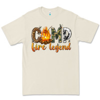 Bone camp fire legend with fire Premium Tee - texasbilliewilder
