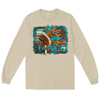 Mushroom free spirit native american indian headdress Long Sleeve Tee - Artiststas