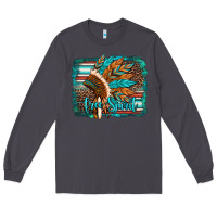 Smoke free spirit native american indian headdress Long Sleeve Tee - Artiststas