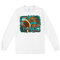 White free spirit native american indian headdress Long Sleeve Tee - Artiststas