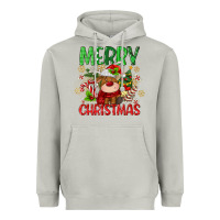 Moon Dust merry christmas deer Heavyweight Hoodie - MaliasSmallBusiness