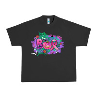 Pigment Black halloween boo with cancer ribbon Urban Heavy Tee - AdoDesignShop