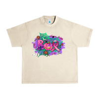 Sandshell halloween boo with cancer ribbon Urban Heavy Tee - AdoDesignShop