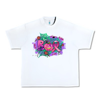 White halloween boo with cancer ribbon Urban Heavy Tee - AdoDesignShop