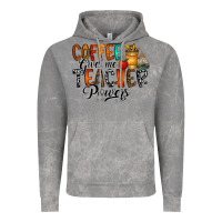 Cloud Rock coffee gives me teacher Vintage Hoodie - CowhideDigitalArt