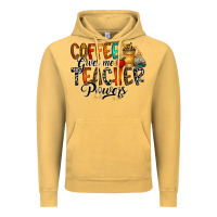 Vintage Mustard coffee gives me teacher Vintage Hoodie - CowhideDigitalArt