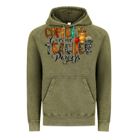 Vintage Olive coffee gives me teacher Vintage Hoodie - CowhideDigitalArt