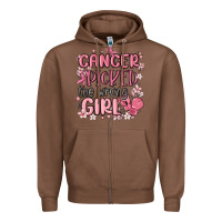 Chestnut cancer picked the wrong girl malia Zipper Hoodie - MaliasSmallBusiness