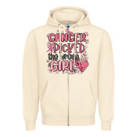 Sandshell cancer picked the wrong girl malia Zipper Hoodie - MaliasSmallBusiness