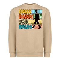 Mushroom dada daddy dad bruh Heavyweight Sweatshirt - AdoDesignShop