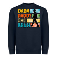 Navy dada daddy dad bruh Heavyweight Sweatshirt - AdoDesignShop