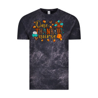 Cloud Black one thankful nurse Vintage Tee - JahusDesignShop