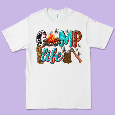 Premium Tee camp life