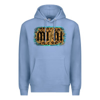 Colony Blue Leopard Patterned Mini Tried Premium Hoodie - Bettercallsaul