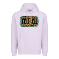 Lilac Leopard Patterned Mini Tried Premium Hoodie - Bettercallsaul