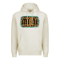 Oatmeal Heather Leopard Patterned Mini Tried Premium Hoodie - Bettercallsaul