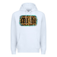 White Leopard Patterned Mini Tried Premium Hoodie - Bettercallsaul