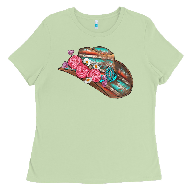 Cowboy Hat Ladies Tee by AdoDesignShop | Teevron