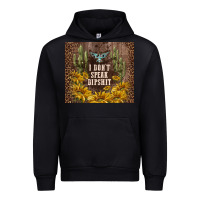 Black i don't speak dipshit Urban Hoodie - TumblerDesignByShophia