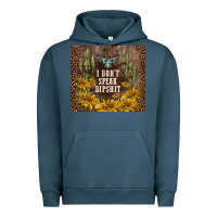 Pigment Midnight Navy i don't speak dipshit Urban Hoodie - TumblerDesignByShophia