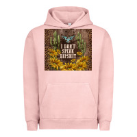 Pigment Salmon i don't speak dipshit Urban Hoodie - TumblerDesignByShophia