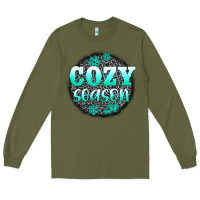 Army Green cozy season Long Sleeve Tee - AdoDesignShop