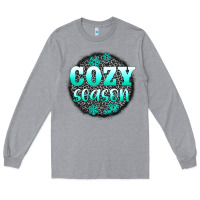 Heather Grey cozy season Long Sleeve Tee - AdoDesignShop