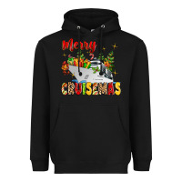 Black merry cruisemas Heavyweight Hoodie - MaliasSmallBusiness