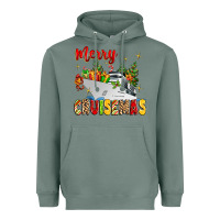 Sage merry cruisemas Heavyweight Hoodie - MaliasSmallBusiness