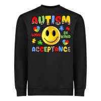 Black autism acceptance Heavyweight Sweatshirt - JahusDesignShop