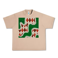 Burro christmas diamond plaid and green glitter seamless pattern Urban Heavy Tee - BundleAndBundleShop