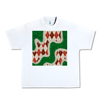 White christmas diamond plaid and green glitter seamless pattern Urban Heavy Tee - BundleAndBundleShop