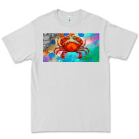 Dove Grey crab license plate Premium Tee - BarkalooDesign