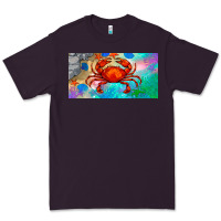 Plum crab license plate Premium Tee - BarkalooDesign